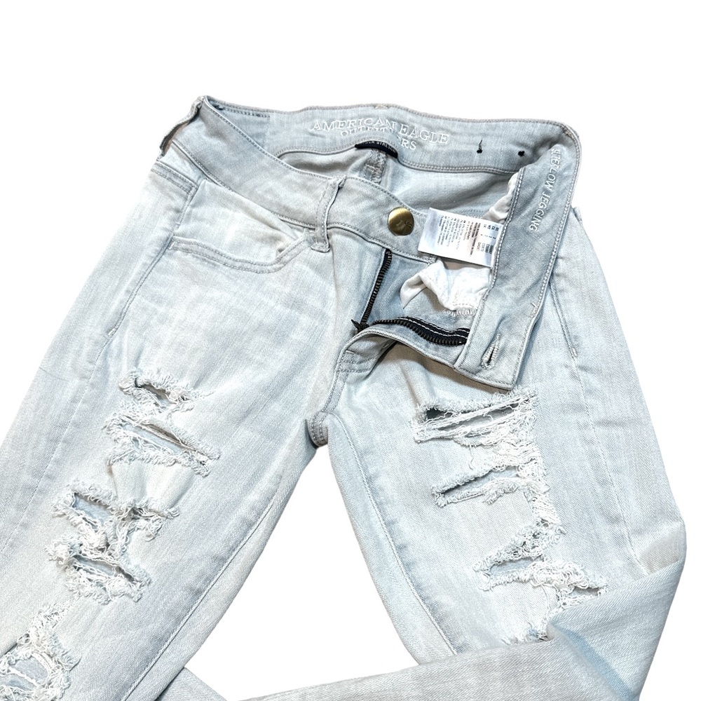 American Eagle Super low Jeggings, Size 2 Short